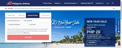 philippine airlines official website.